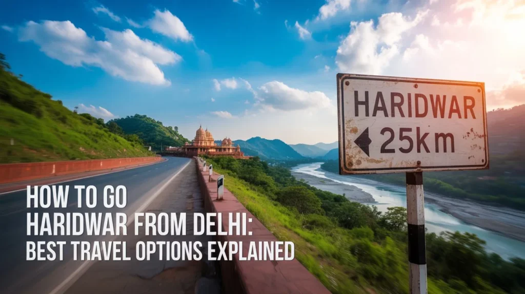 How to go haridwar from delhi